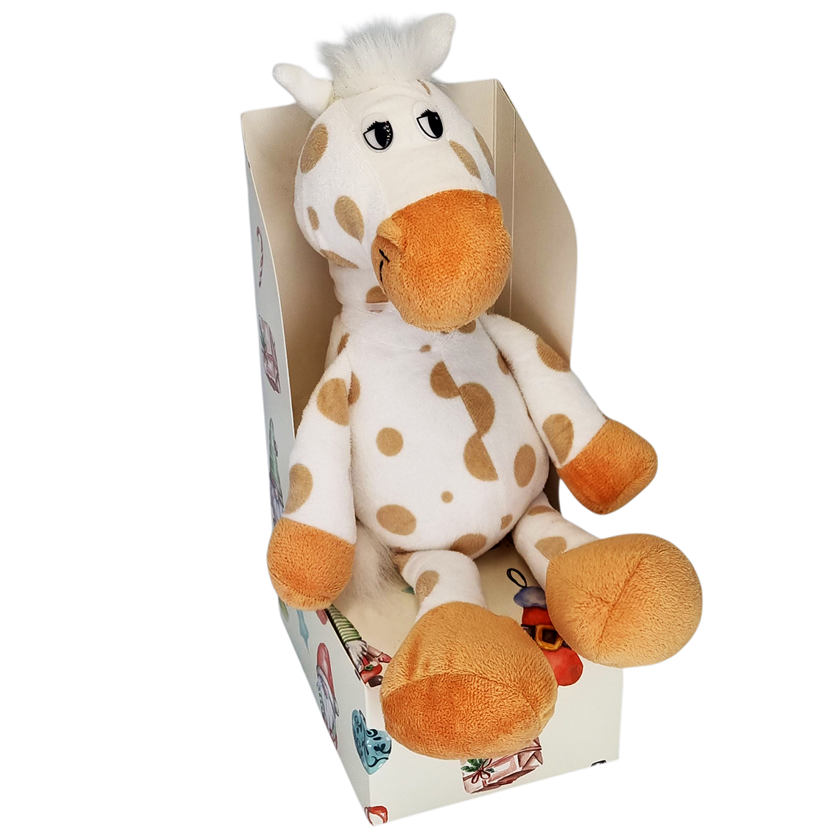 Солодкий новорічний подарунок з іграшкою №45.1, 500 г., КРАСИВІ РІШЕННЯ